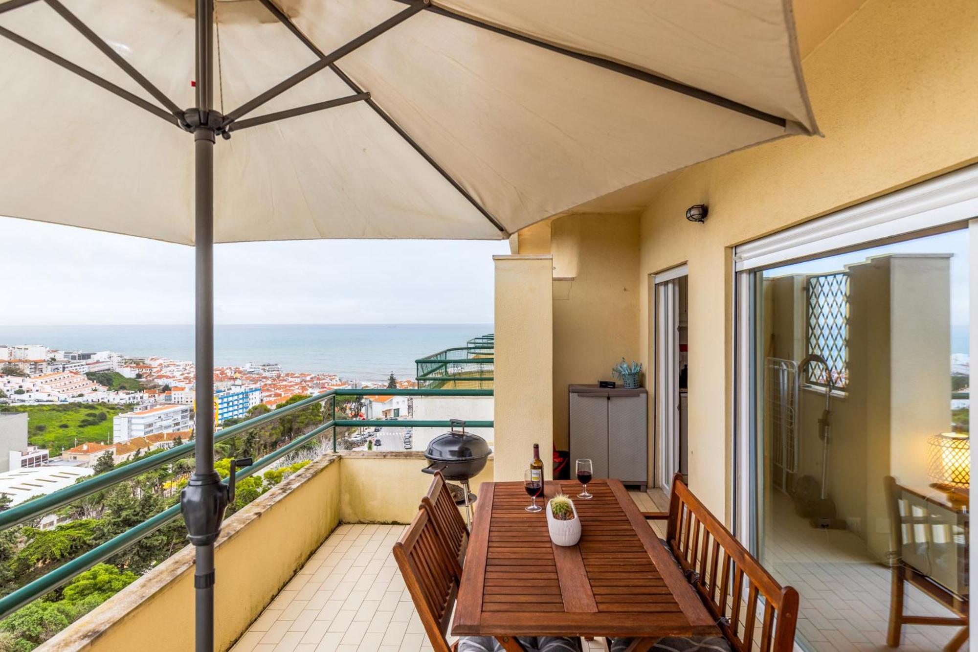 Casa Do Mar - Sea View - Wifi - Barbecue Lägenhet Sesimbra Exteriör bild